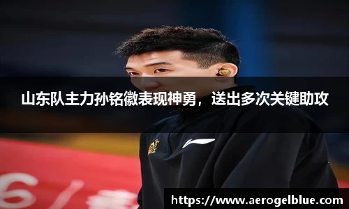 山东队主力孙铭徽表现神勇，送出多次关键助攻