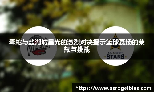 毒蛇与盐湖城星光的激烈对决揭示篮球赛场的荣耀与挑战